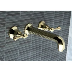 Kingston Brass Metropolitan Wall Mount Bathroom Faucet