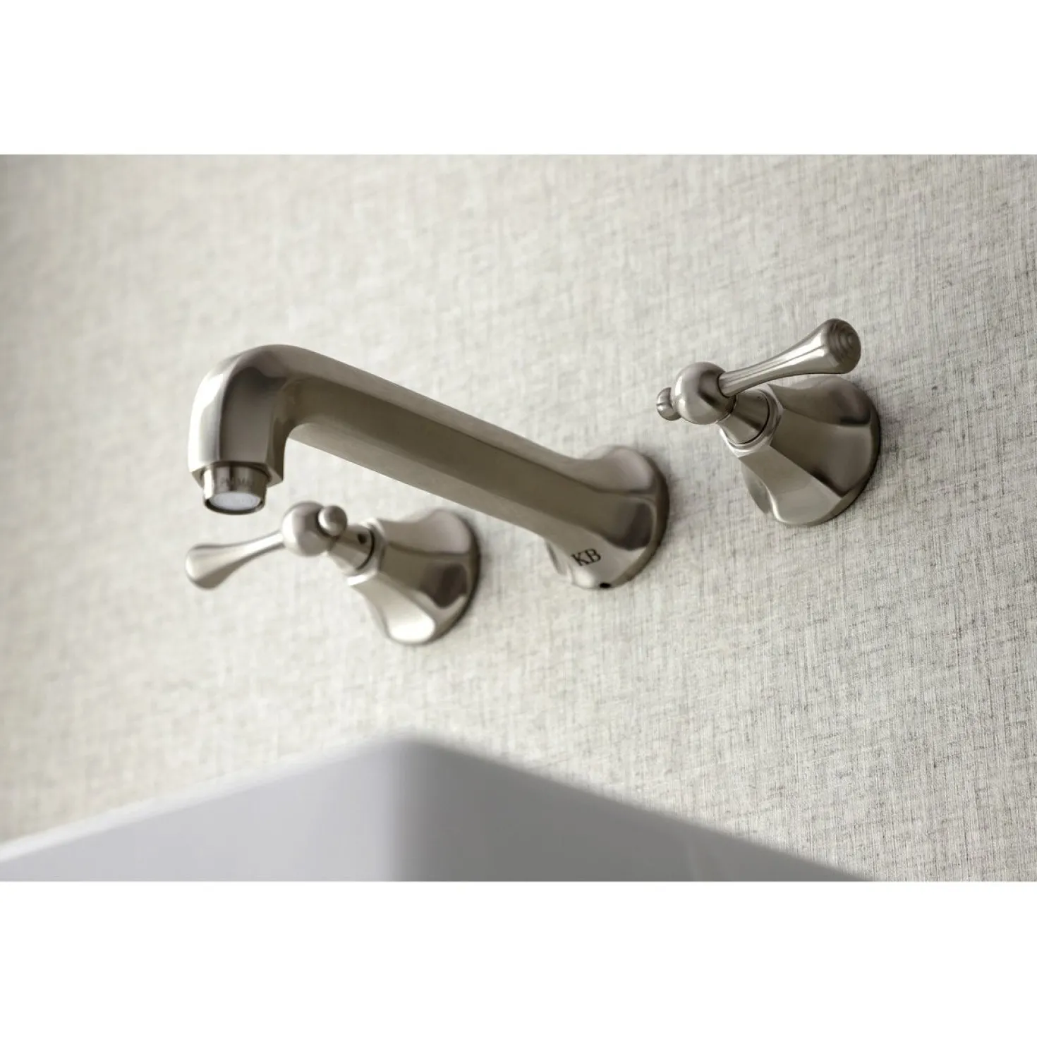 Kingston Brass Metropolitan Wall Mount Bathroom Faucet