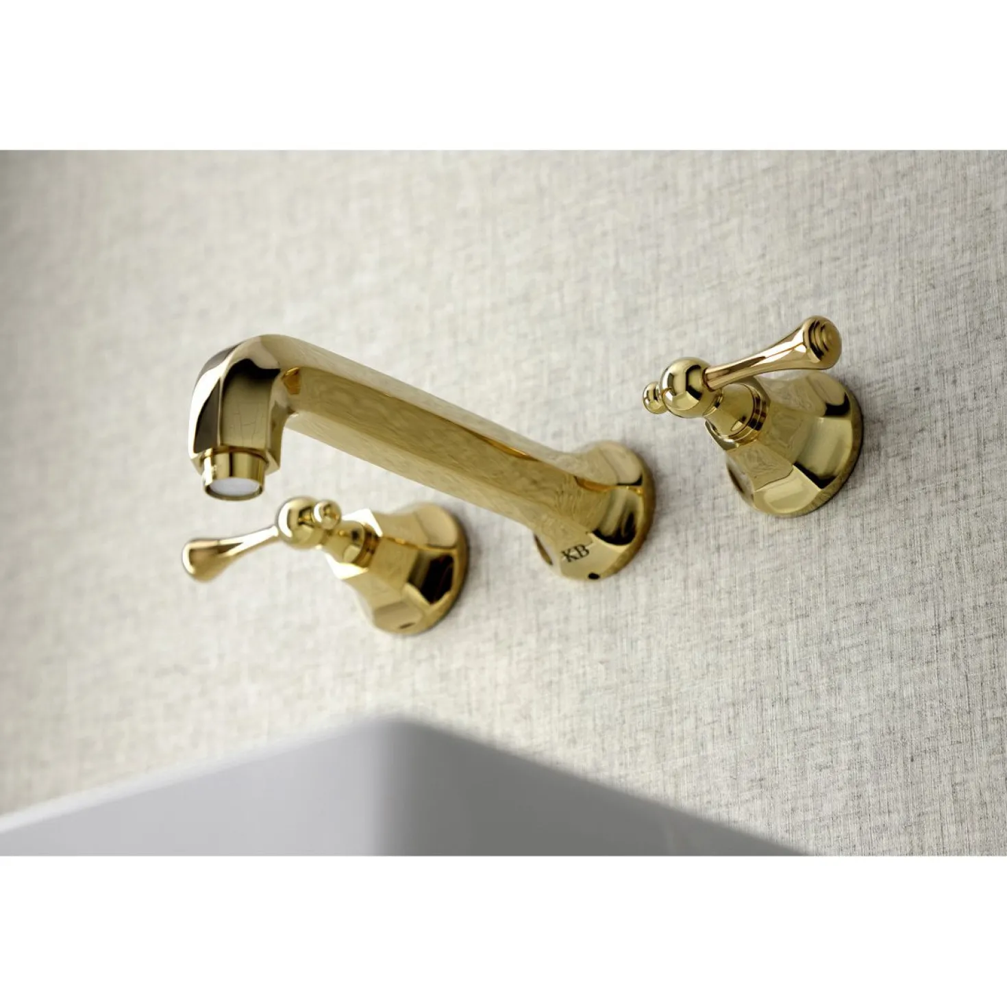 Kingston Brass Metropolitan Wall Mount Bathroom Faucet