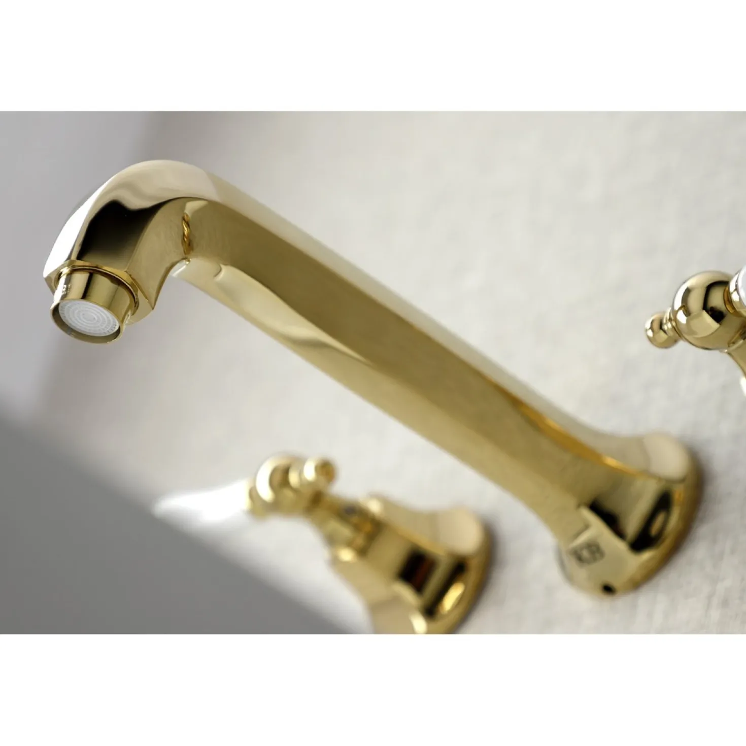 Kingston Brass Metropolitan Two-Handle Wall Mount Bathroom Faucet