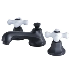 Kingston Brass Metropolitan 3-Hole 8-Inch Widespread Bathroom Faucet