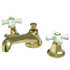 Kingston Brass Metropolitan 3-Hole 8-Inch Widespread Bathroom Faucet
