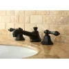 Kingston Brass Metropolitan 8-Inch Widespread Bathroom Faucet