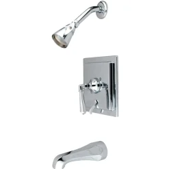 Kingston Brass Metropolitan 3 Holes Tub and Shower Faucet