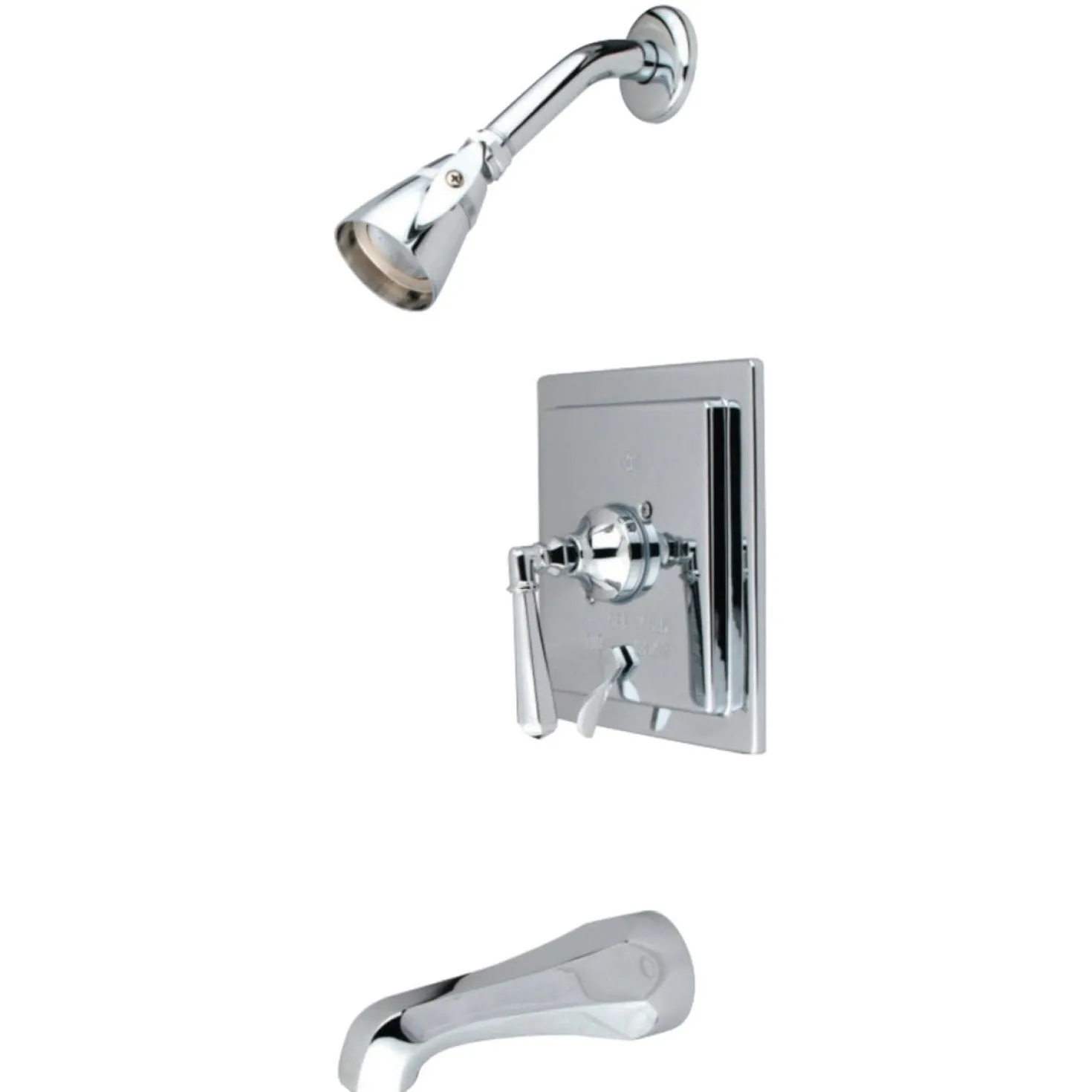 Kingston Brass Metropolitan 3 Holes Tub and Shower Faucet