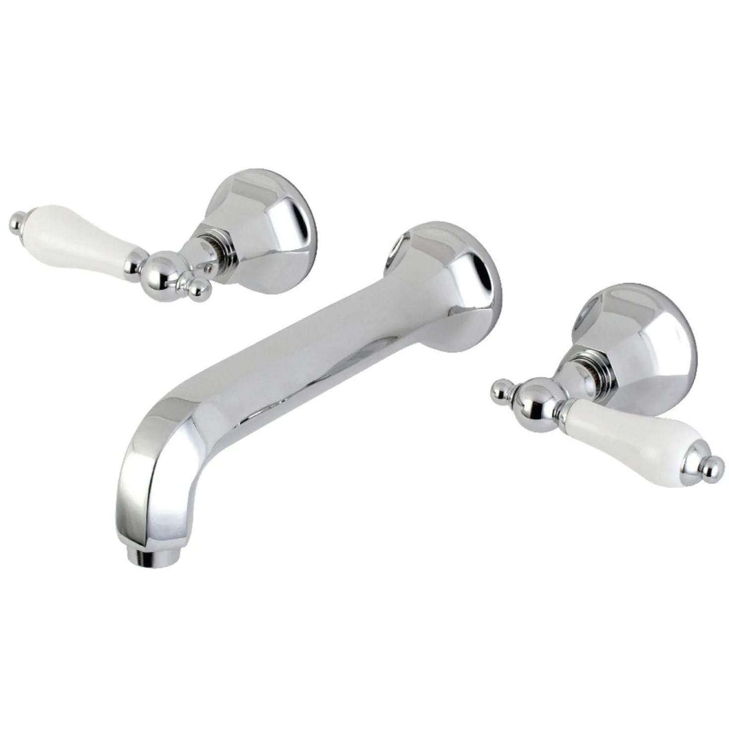 Kingston Brass Metropolitan Wall Mount 2-Handle Tub Faucet