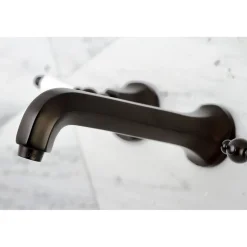 Kingston Brass Metropolitan Wall Mount 2-Handle Tub Faucet