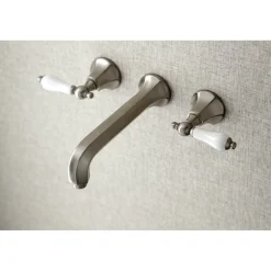 Kingston Brass Metropolitan Wall Mount 2-Handle Tub Faucet