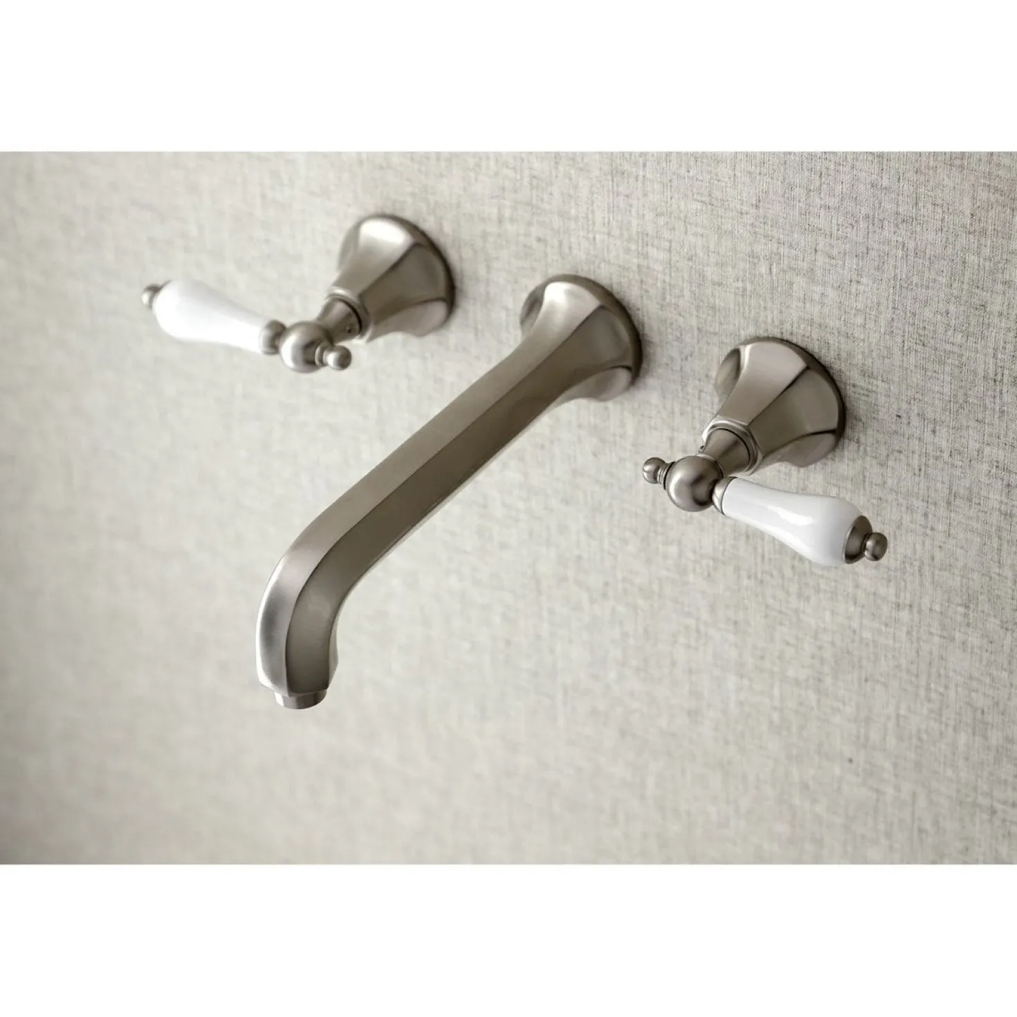 Kingston Brass Metropolitan Wall Mount 2-Handle Tub Faucet