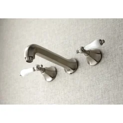 Kingston Brass Metropolitan Wall Mount 2-Handle Tub Faucet