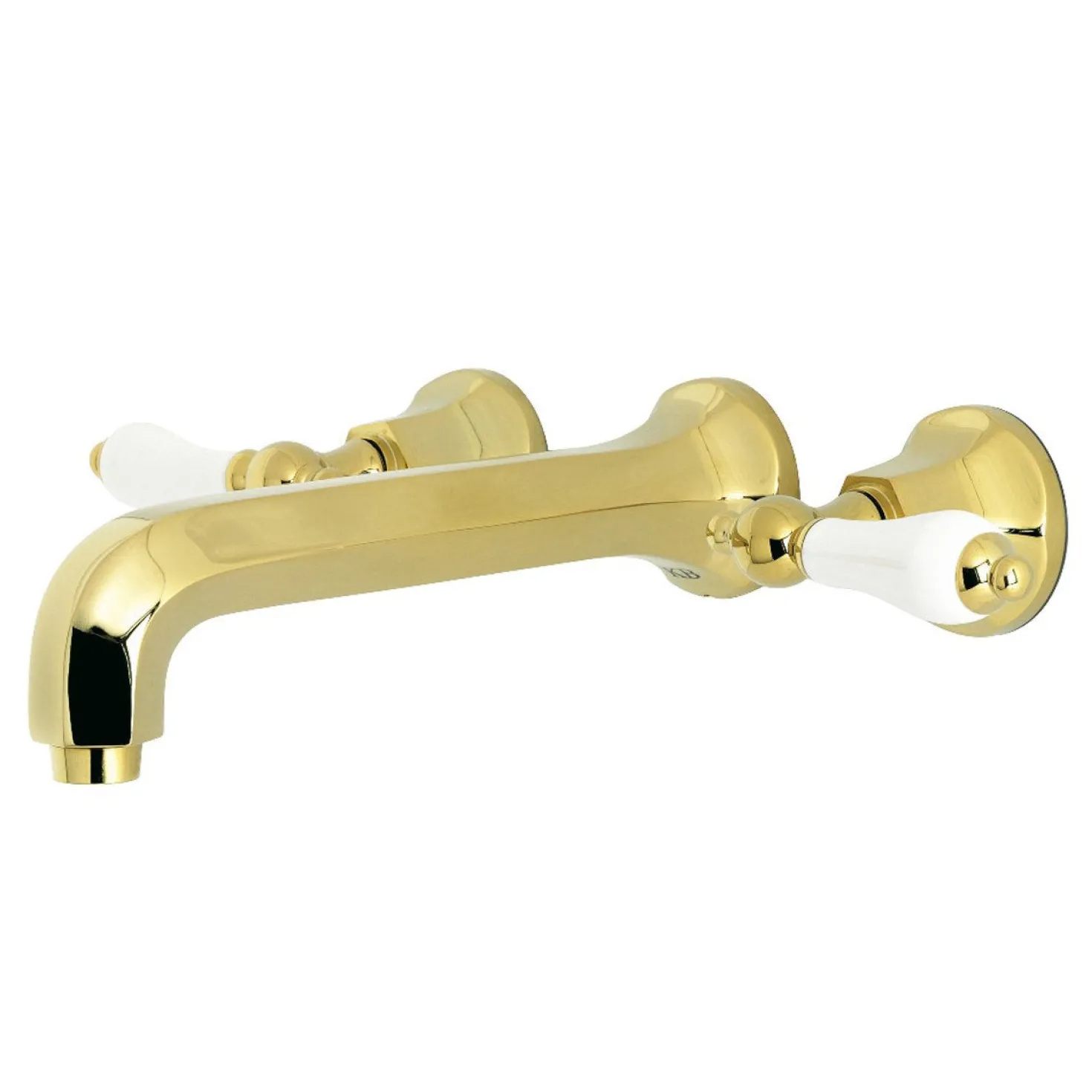 Kingston Brass Metropolitan Wall Mount 2-Handle Tub Faucet