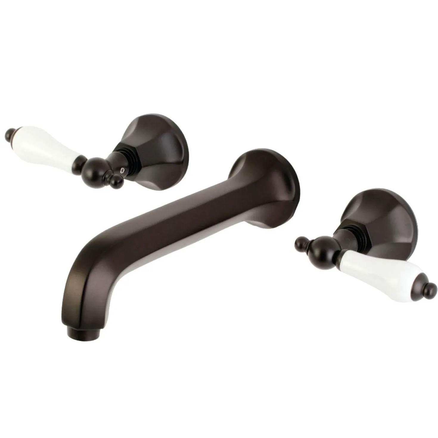 Kingston Brass Metropolitan Wall Mount 2-Handle Tub Faucet