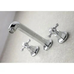 Kingston Brass Metropolitan Two Handles Wall Mount Tub Faucet
