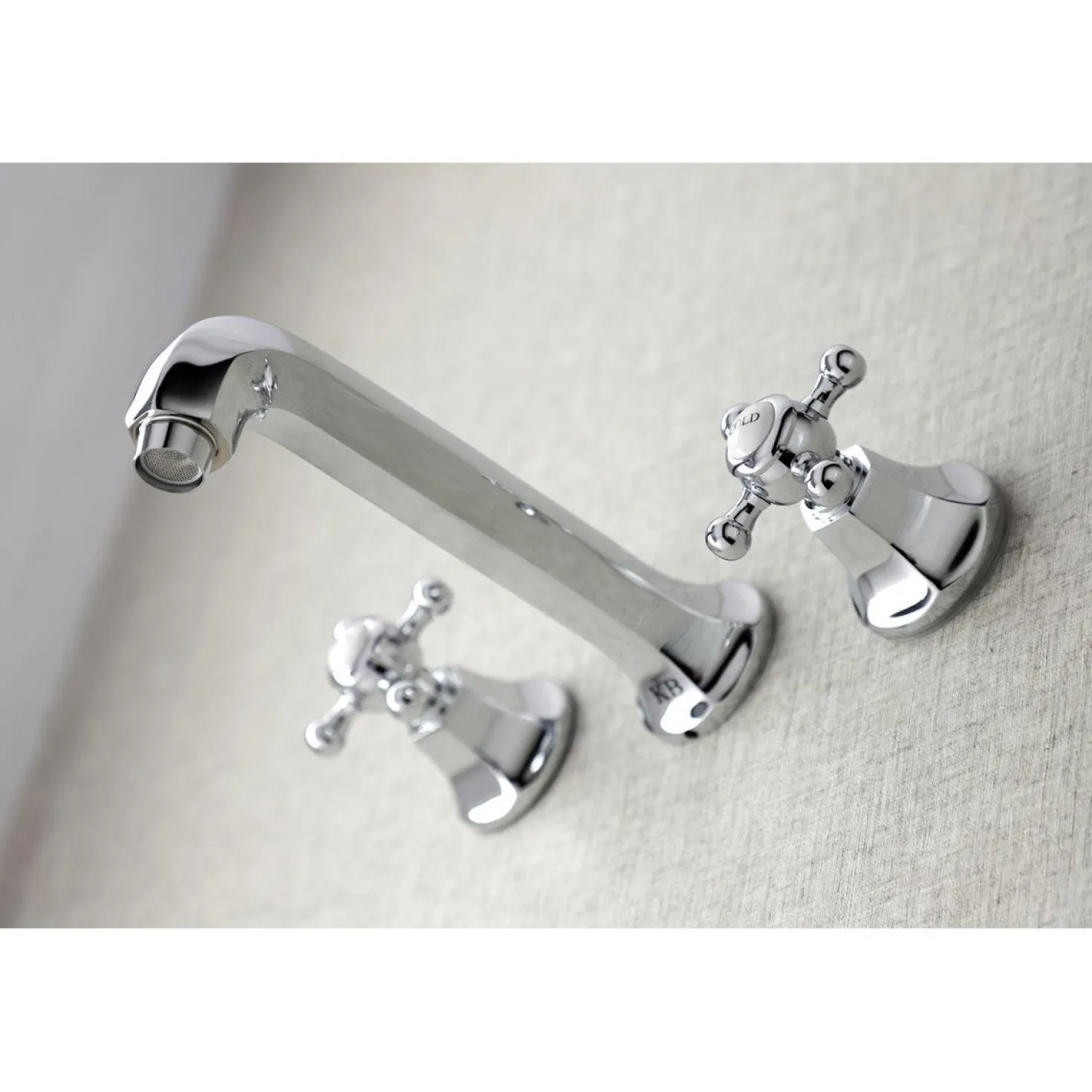 Kingston Brass Metropolitan Two Handles Wall Mount Tub Faucet