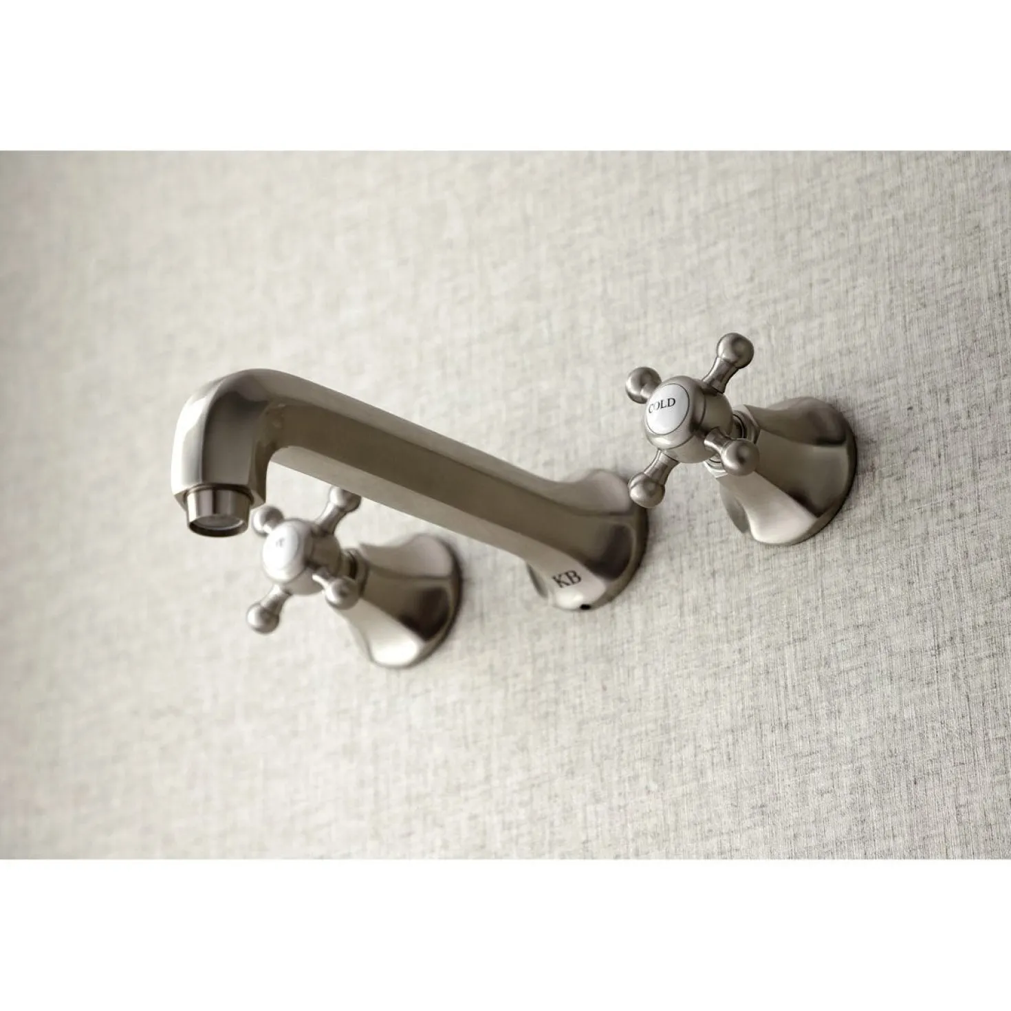 Kingston Brass Metropolitan Two Handles Wall Mount Tub Faucet