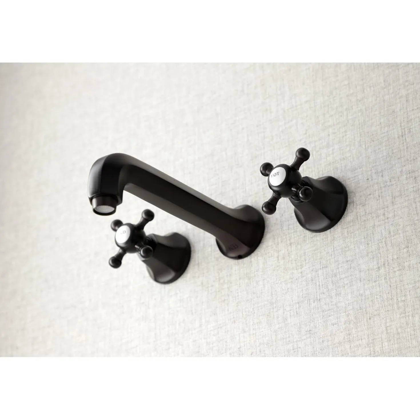 Kingston Brass Metropolitan Two Handles Wall Mount Tub Faucet