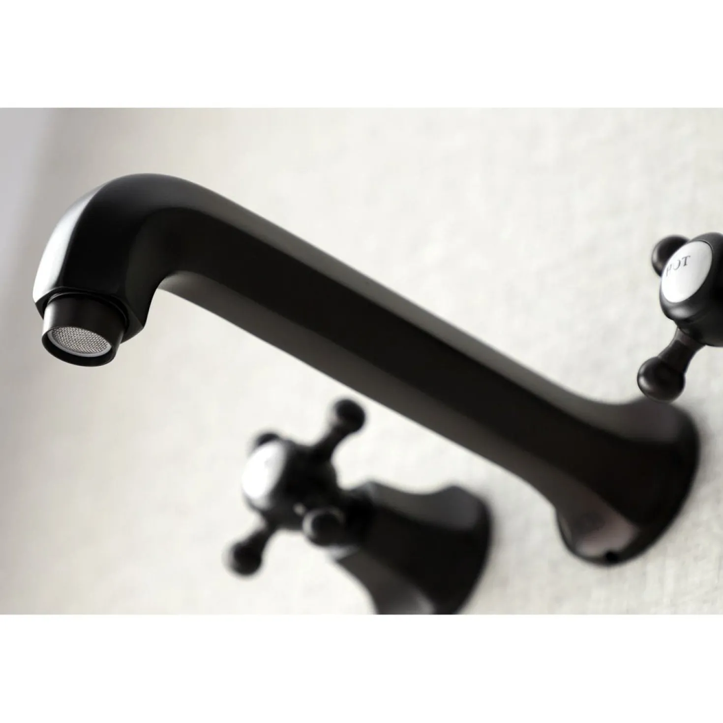 Kingston Brass Metropolitan Two Handles Wall Mount Tub Faucet