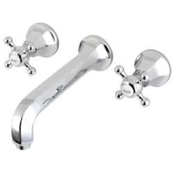 Kingston Brass Metropolitan Two Handles Wall Mount Tub Faucet