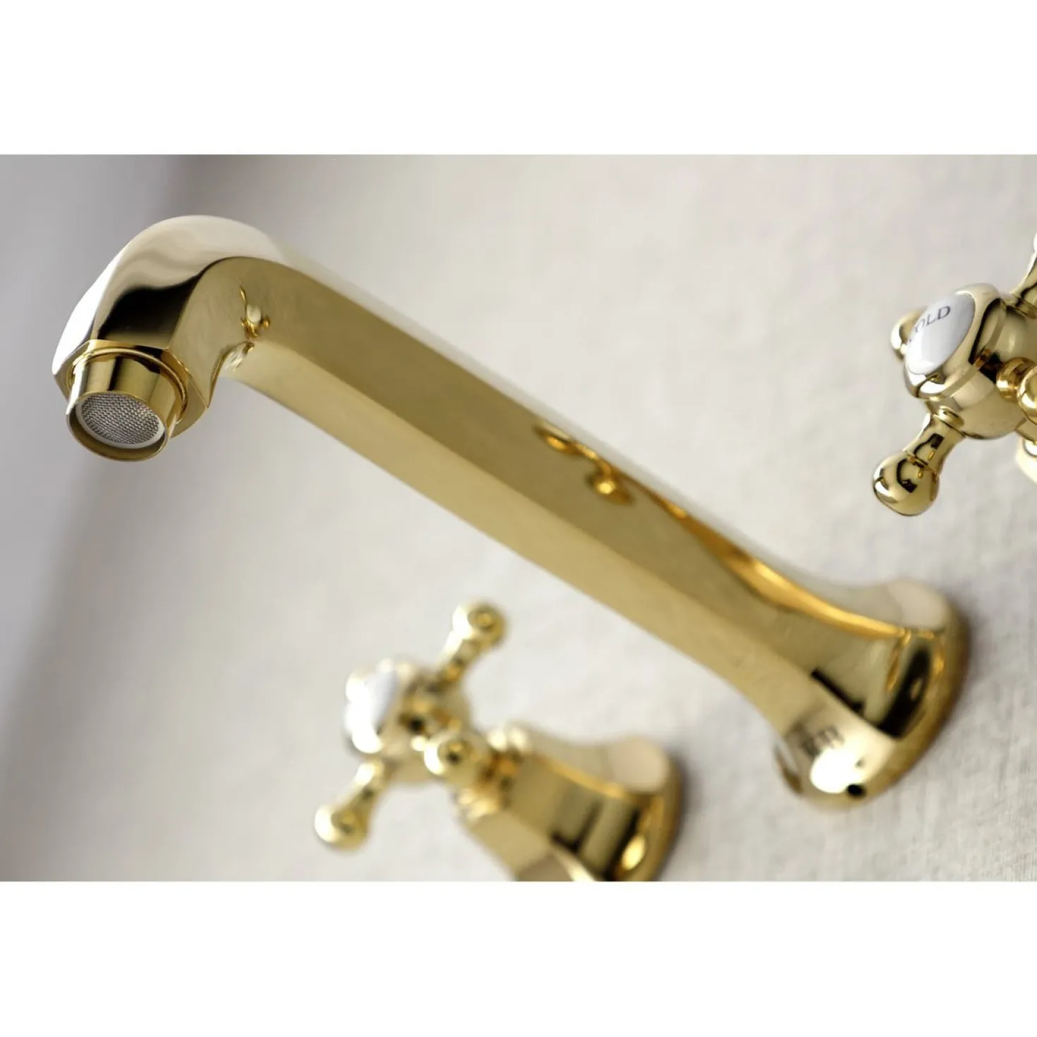 Kingston Brass Metropolitan Two Handles Wall Mount Tub Faucet