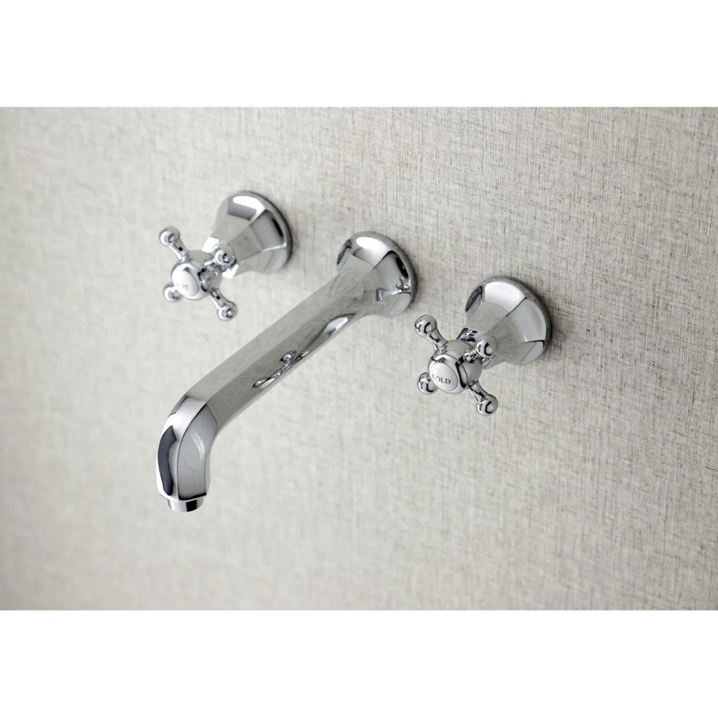 Kingston Brass Metropolitan Two Handles Wall Mount Tub Faucet