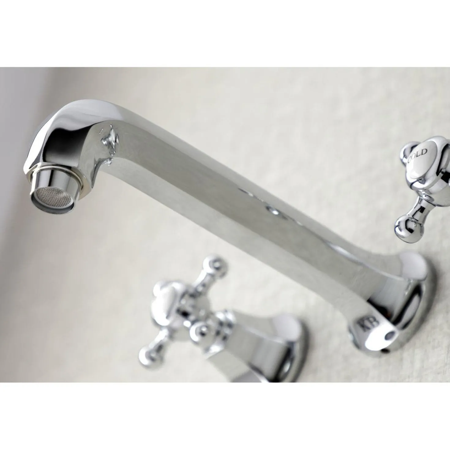 Kingston Brass Metropolitan Two Handles Wall Mount Tub Faucet