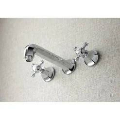 Kingston Brass Metropolitan Two Handles Wall Mount Tub Faucet