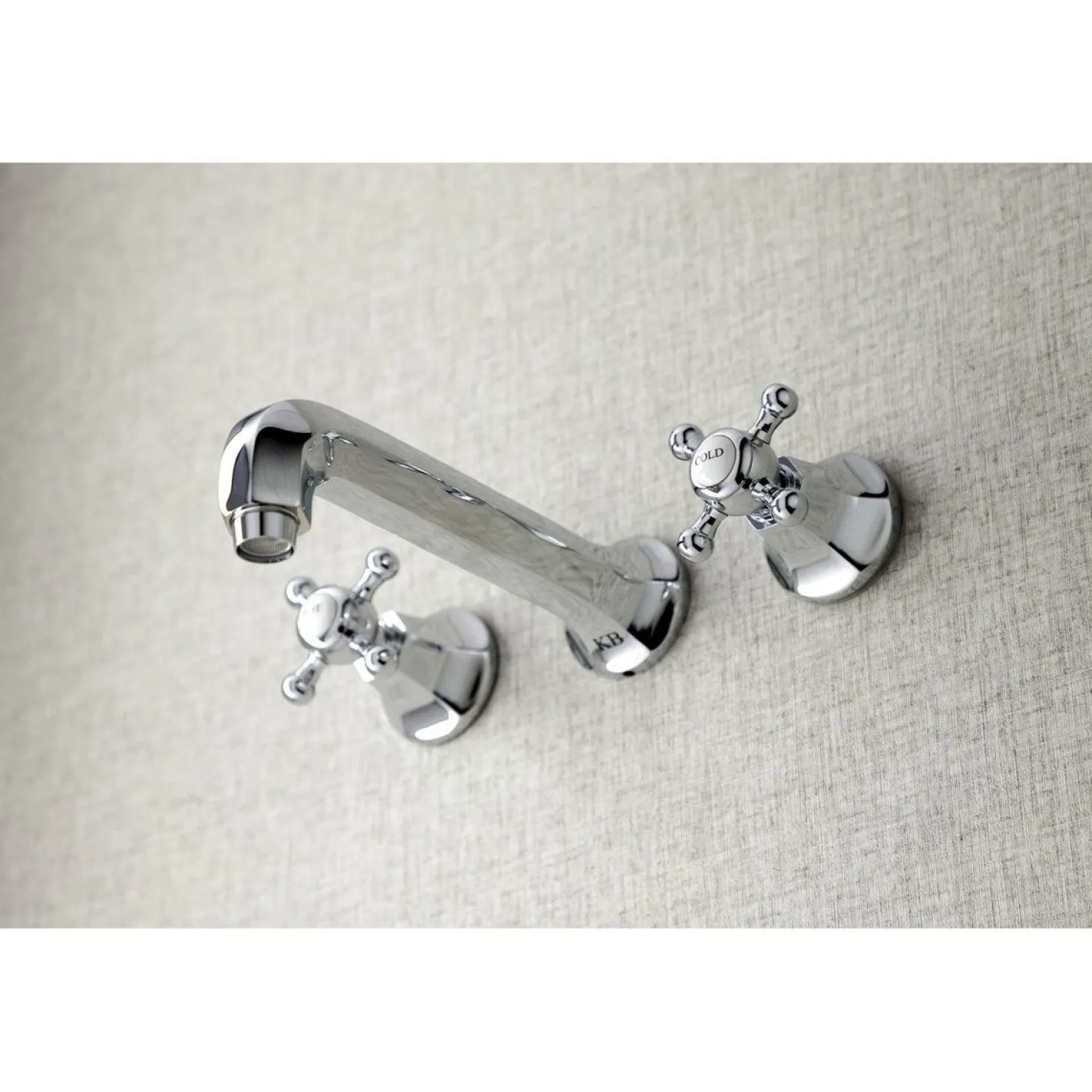 Kingston Brass Metropolitan Two Handles Wall Mount Tub Faucet