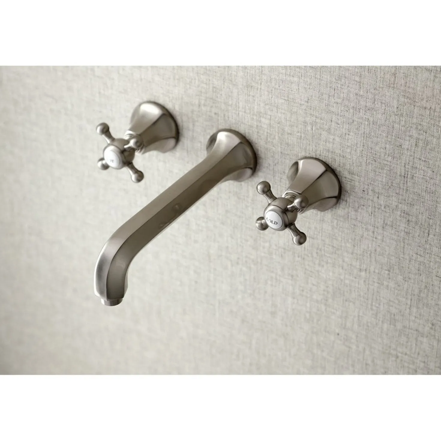 Kingston Brass Metropolitan Two Handles Wall Mount Tub Faucet