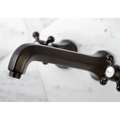 Kingston Brass Metropolitan Two Handles Wall Mount Tub Faucet