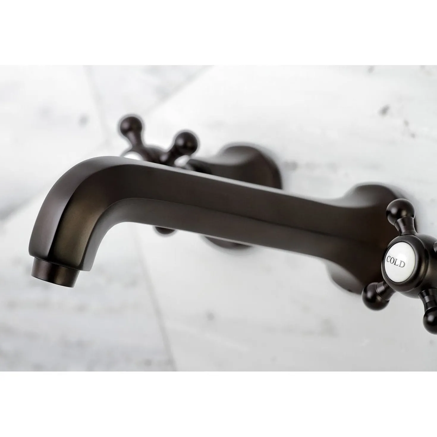 Kingston Brass Metropolitan Two Handles Wall Mount Tub Faucet