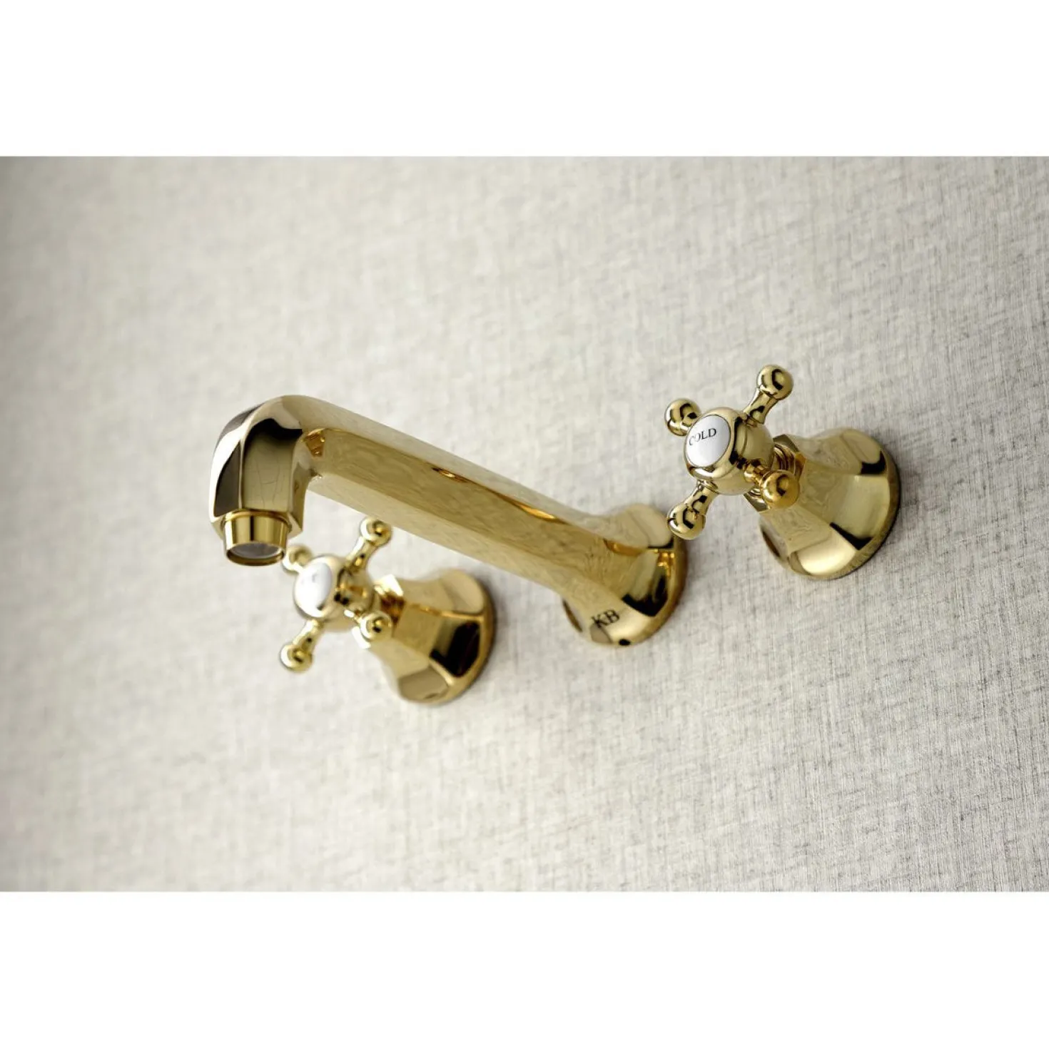 Kingston Brass Metropolitan Two Handles Wall Mount Tub Faucet