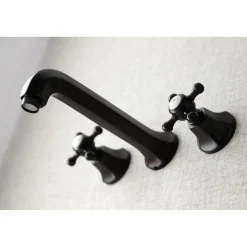 Kingston Brass Metropolitan Two Handles Wall Mount Tub Faucet