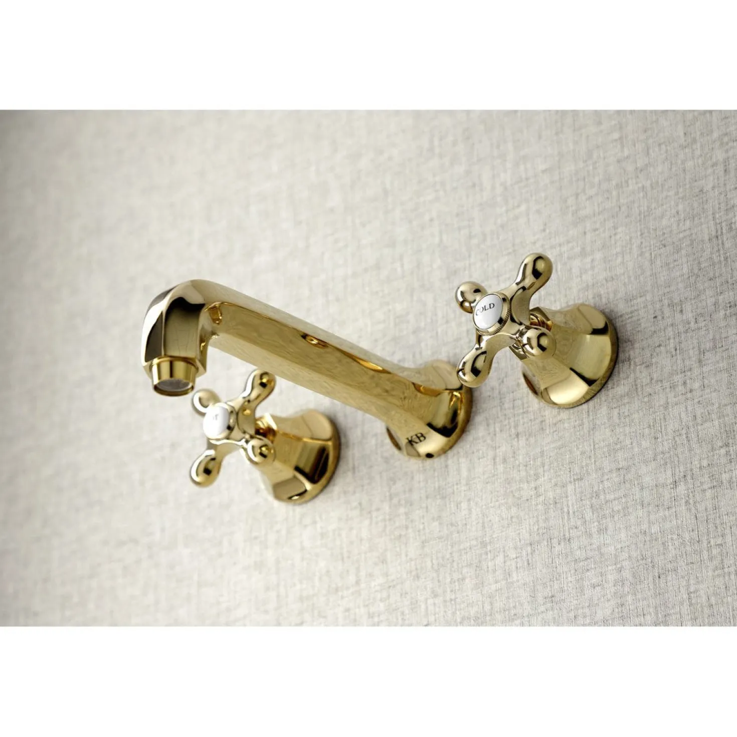 Kingston Brass Metropolitan Two-Handle Wall Mount Tub Faucet