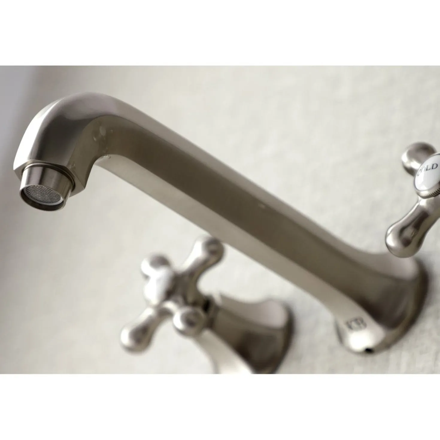 Kingston Brass Metropolitan Two-Handle Wall Mount Tub Faucet