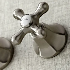 Kingston Brass Metropolitan Two-Handle Wall Mount Tub Faucet