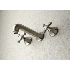 Kingston Brass Metropolitan Two-Handle Wall Mount Tub Faucet