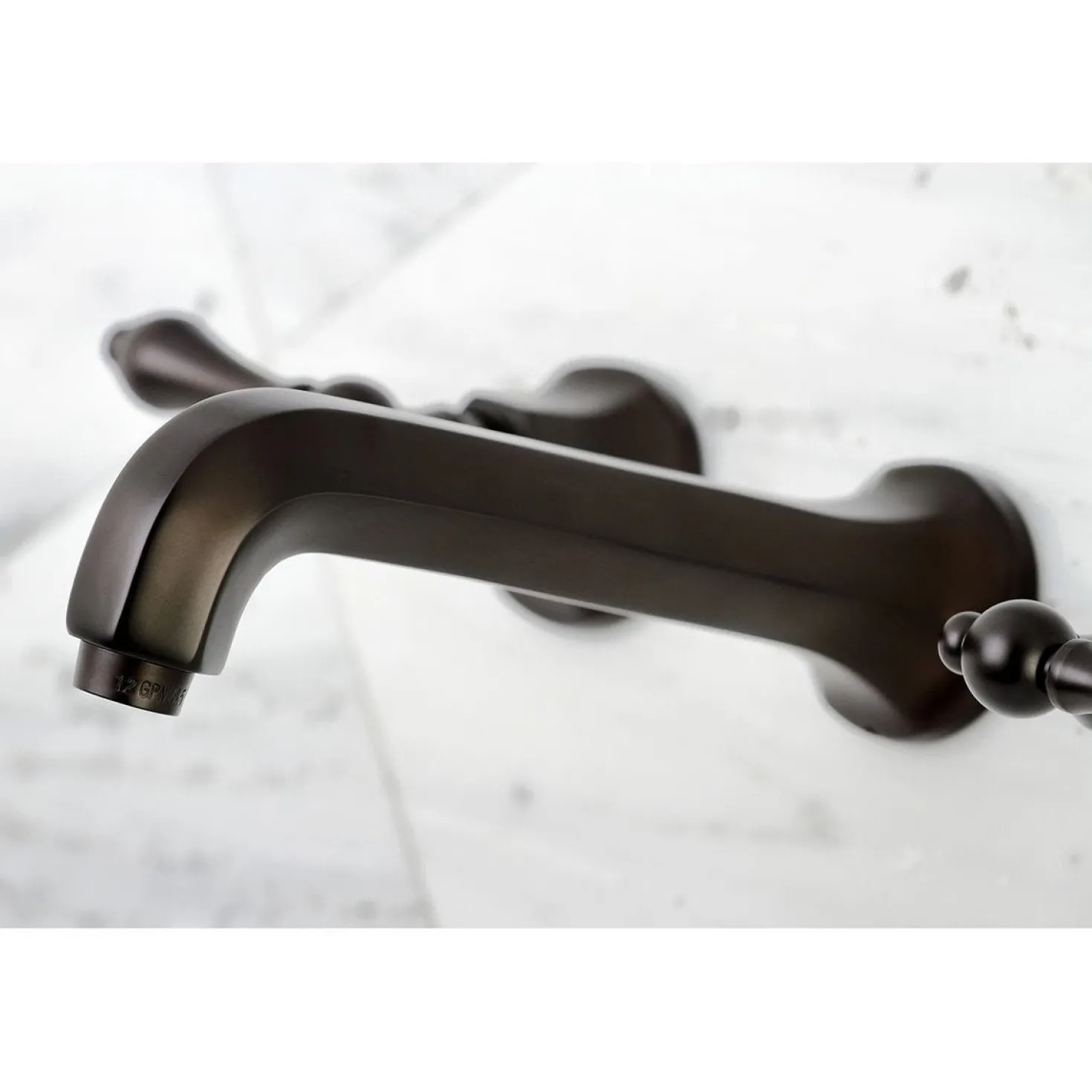 Kingston Brass Metropolitan 2-Handle Wall Mount Tub Faucet