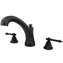 Kingston Brass Metropolitan Three-Hole Roman Tub Filler