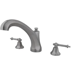 Kingston Brass Metropolitan Three-Hole Roman Tub Filler