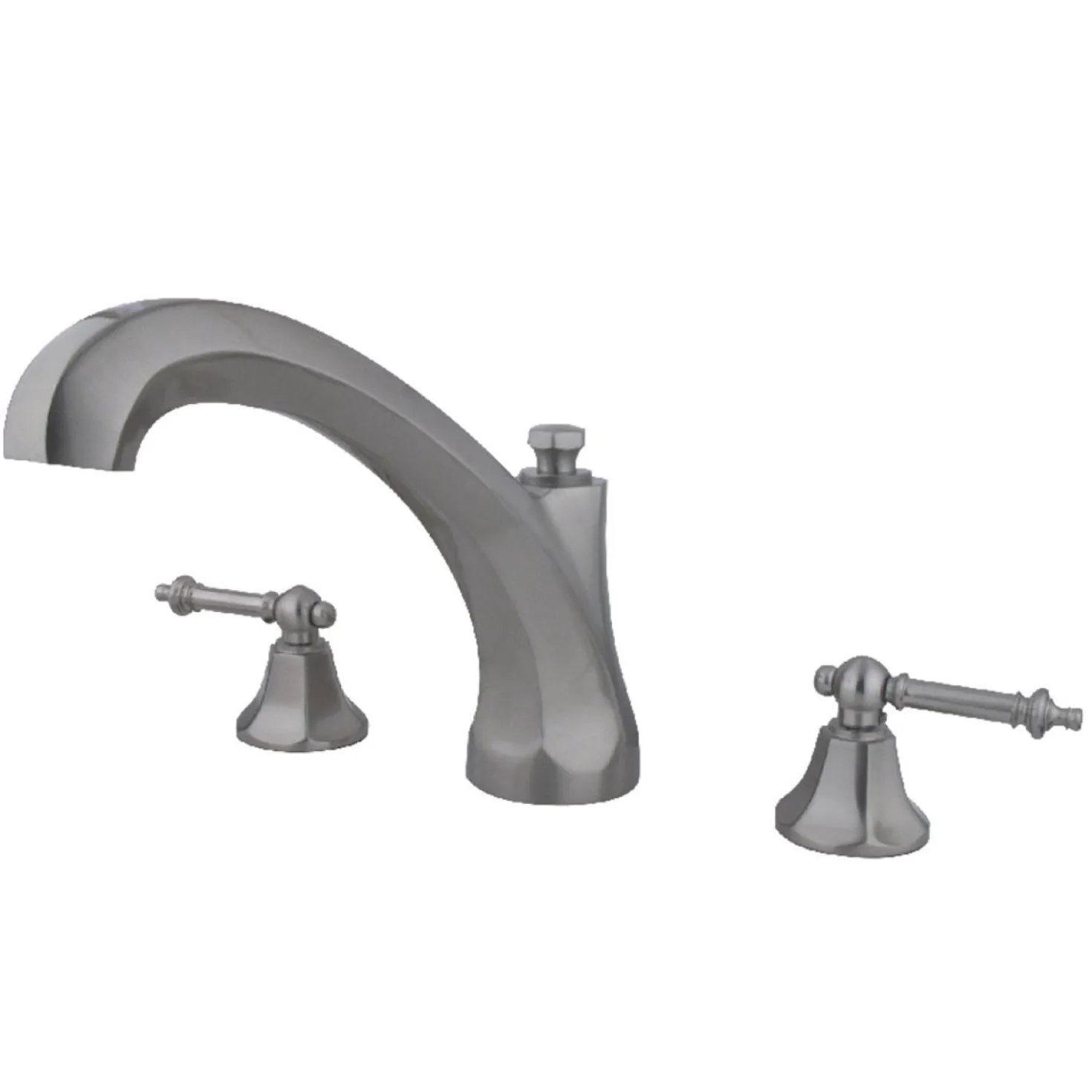 Kingston Brass Metropolitan Three-Hole Roman Tub Filler