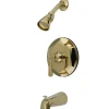 Kingston Brass Metropolitan Tub and Shower Faucet