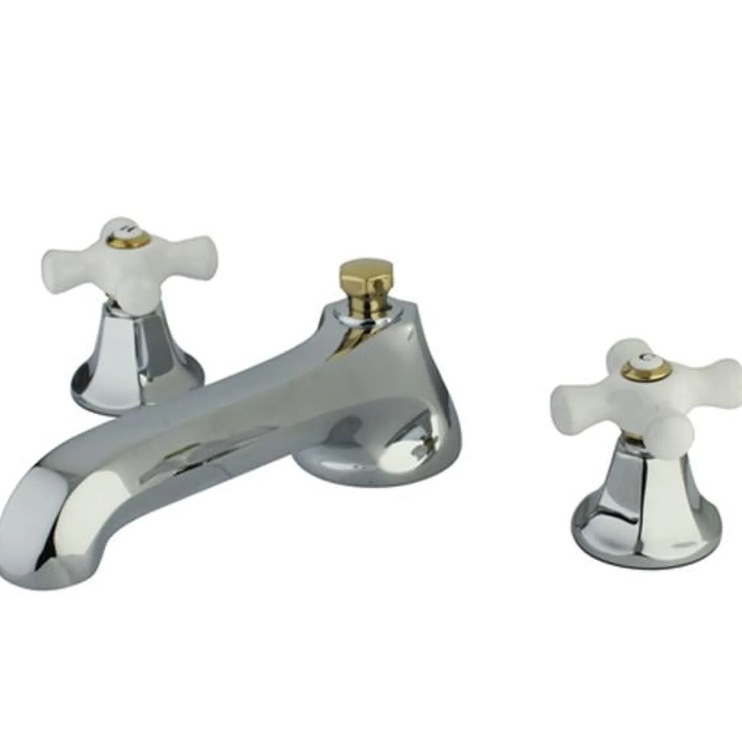 Kingston Brass Metropolitan Two Handle Three Hole Roman Tub Filler