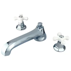 Kingston Brass Metropolitan Two Handle Three Hole Roman Tub Filler