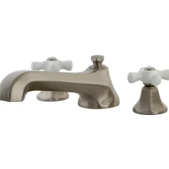 Kingston Brass Metropolitan Two Handle Three Hole Roman Tub Filler