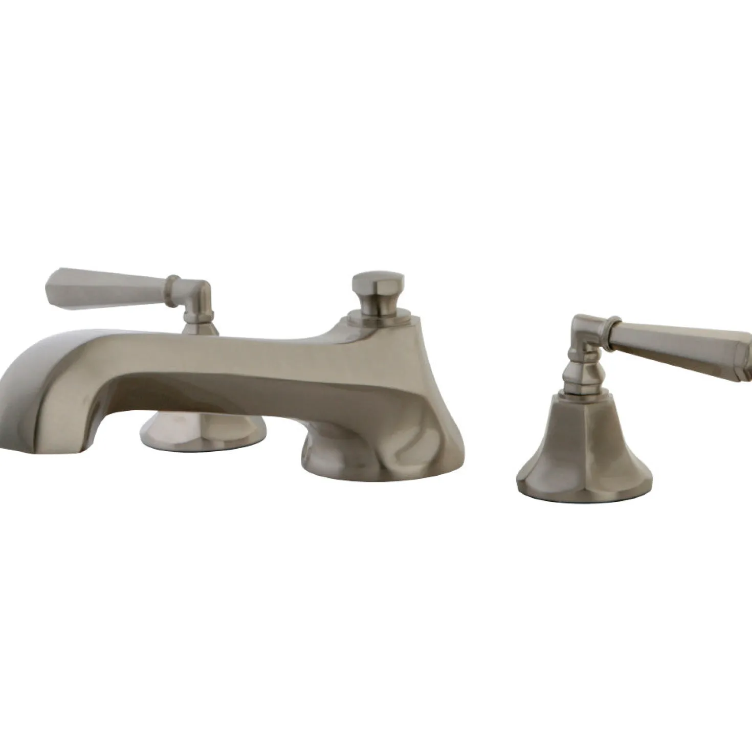 Kingston Brass Metropolitan Two Handle Solid Brass Roman Tub Filler