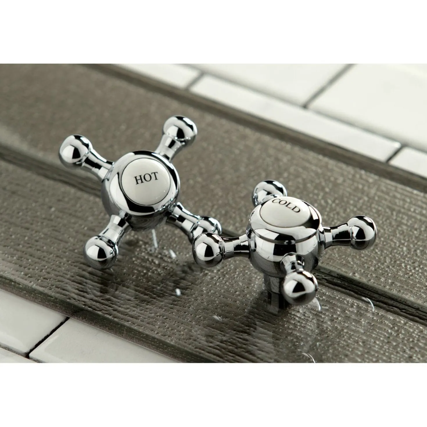 Kingston Brass Metropolitan Roman Tub Filler with Hand Shower