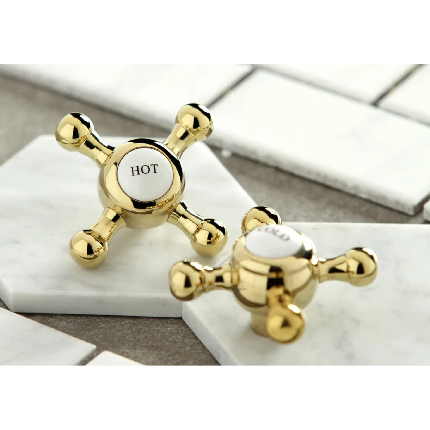Kingston Brass Metropolitan Roman Tub Filler with Hand Shower