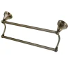 Kingston Brass Metropolitan 24-Inch Dual Towel Bar in Antique Brass