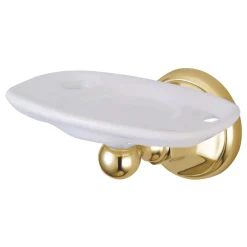 Kingston Brass Metropolitan Wall Mount Toothbrush and Tumbler Holder