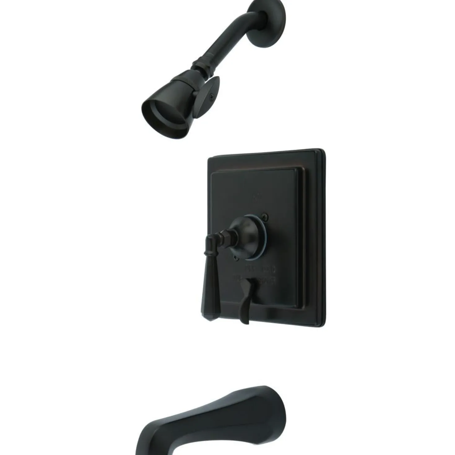 Kingston Brass Metropolitan Single Handle Oil Rubbed Bronze Tub and Shower Faucet